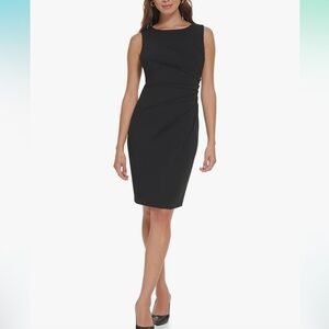 Calvin Klein Black Mini Dress Size 4P